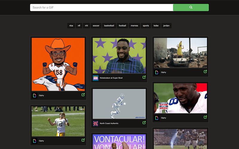 My Giphy Site